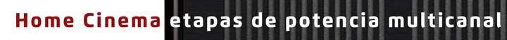 Etapas de potencia multicanal