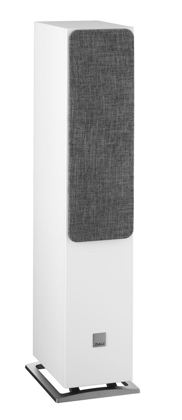 Dali Oberon 5 blanco perfil rejilla gris