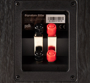 Polk Audio S55e Conexiones